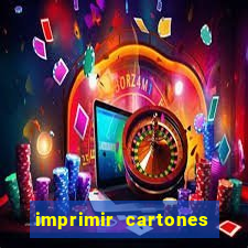 imprimir cartones de bingo